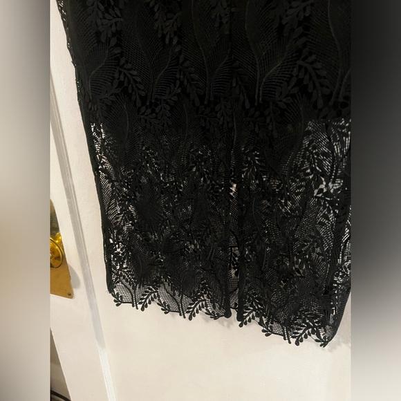 Black DVF Midi Lace Skirt - Picture 3 of 8
